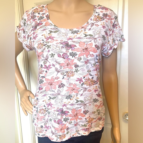Philosophy Floral Tee Medium - Picture 1 of 3